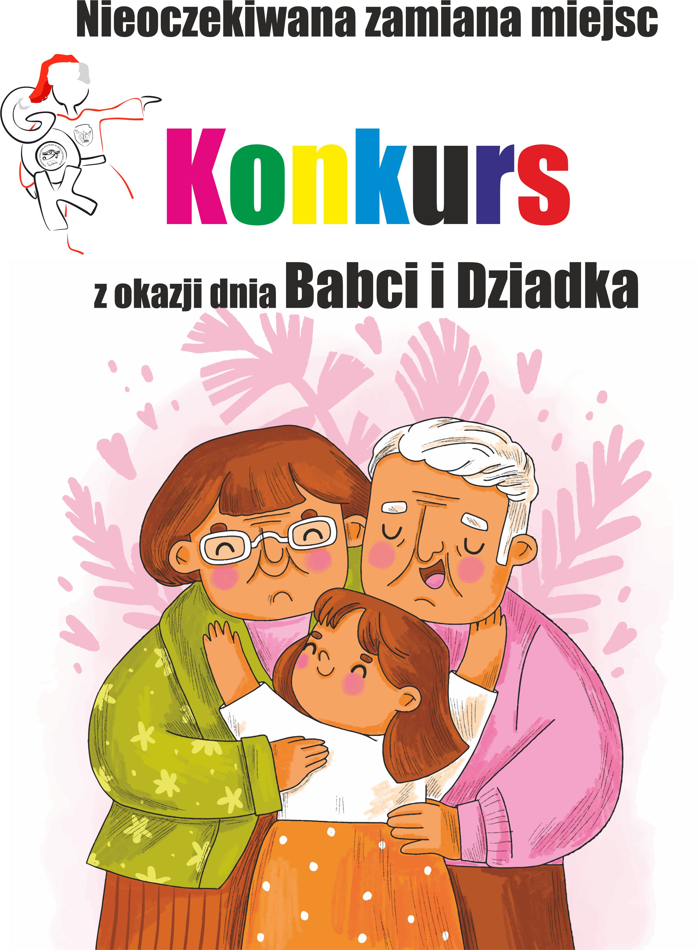 konkurs Dzień babci i dziadka plakat