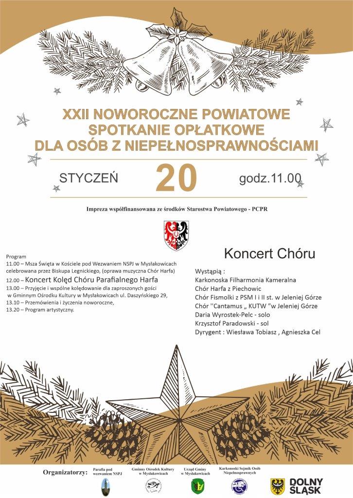 Plakat opłatek 2024