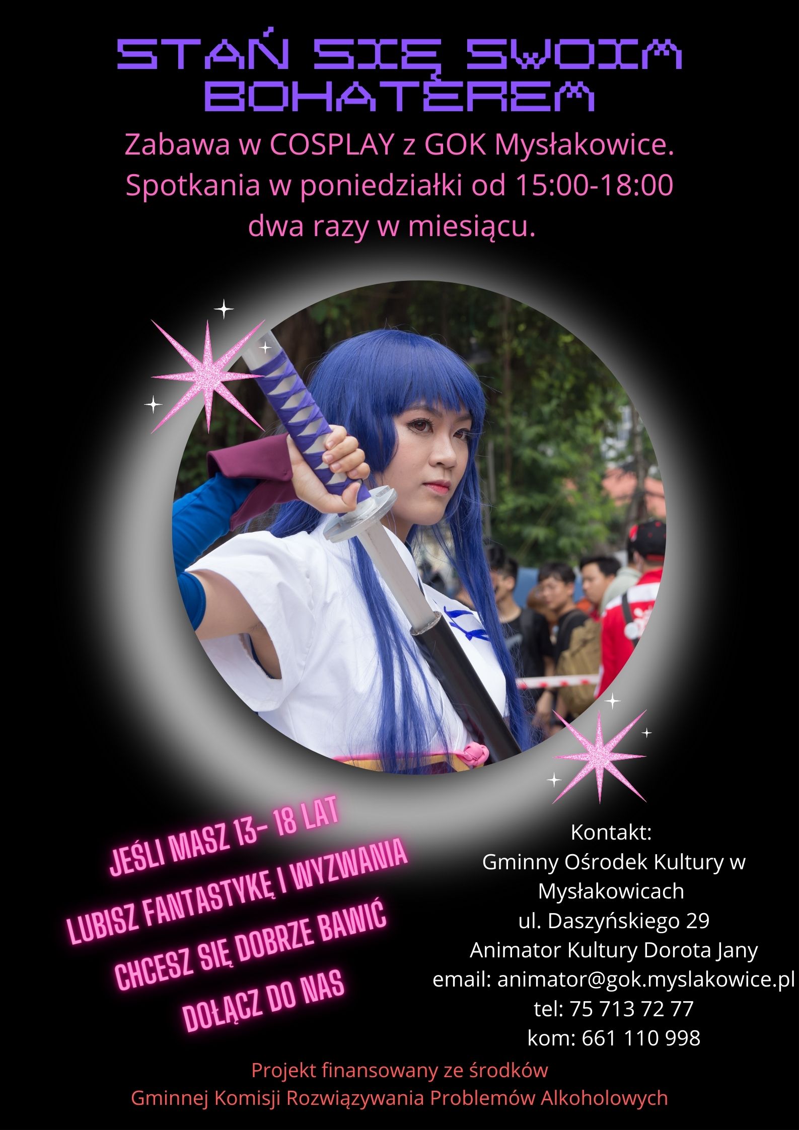 plakat cosplay